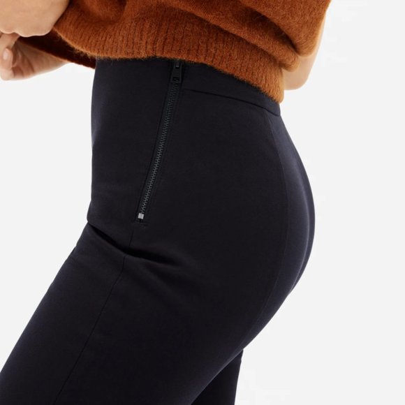 Everlane The Side-Zip Stretch Cotton Pant - Picture 3 of 7